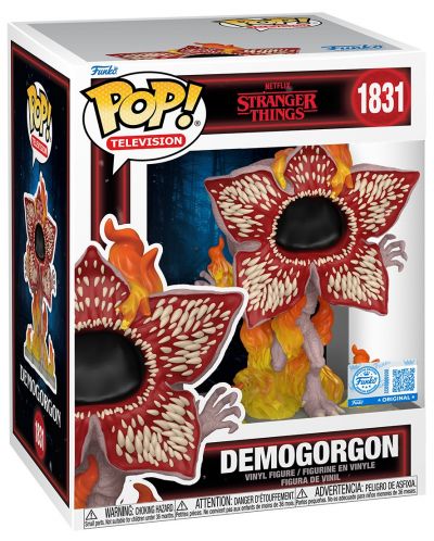 Figurină Funko POP! Premium: Stranger Things - Demogorgon (On Fire