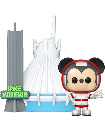 Figurina POP! Town: Walt Disney World - Space Mountain and Mickey Mouse (Special Edition) #28 - 1