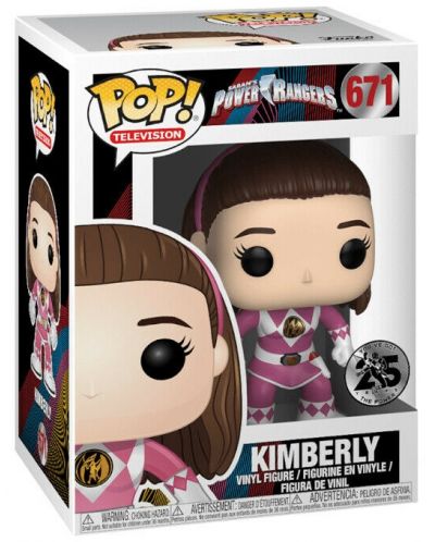 Figurina Funko POP! Television: Power Rangers - Kimberly Pink Ranger #671	 - 2