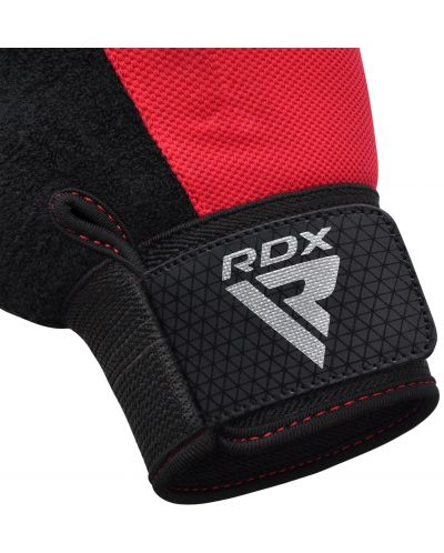 Mănuși de fitness RDX - W1 Full Finger+, roșu/negru - 7