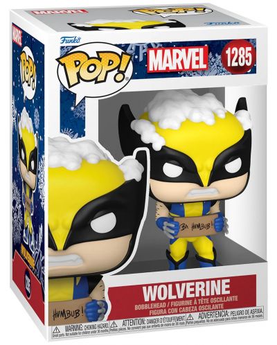 Figurină Funko POP! Marvel: Holiday - Wolverine #1285 - 2