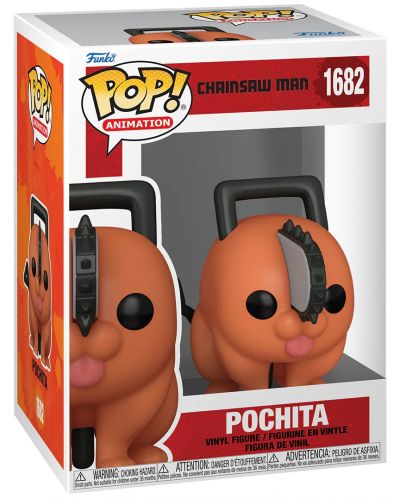 Figurină Funko POP! Animation: Chainsaw Man - Pochita #1682 - 2