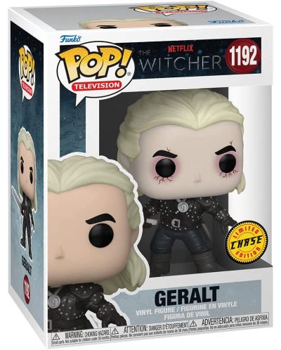 Figurina Funko POP! Games: The Witcher - Geralt (Netflix Series) #1192	 - 5