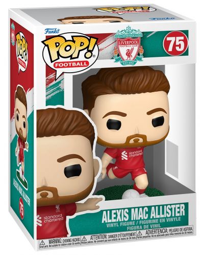 Funko pop ・ DiRBZミゲル(popケース付き)セット Figurină Funko POP! Football: Liverpool - Alexis Mac Allister #75