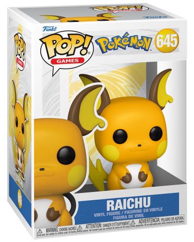 Figura  Funko POP! Games: Pokemon - Raichu #645 - 2