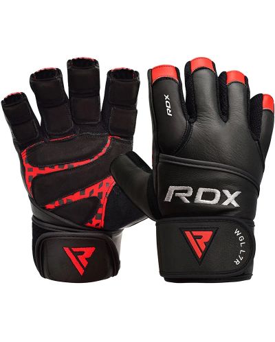 Mănuși de fitness RDX - L7 , roșu/negru - 1