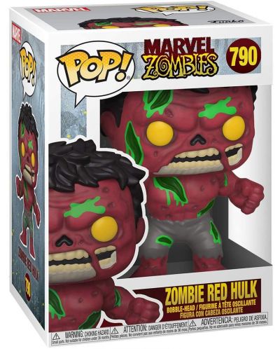 Figurina Funko POP! Marvel: Zombies - Red Hulk #790 - 2