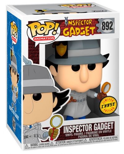Figurina Funko POP! Animation: Inspector Gadget - Inspector Gadget w/Chase #892 - 5