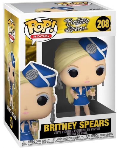 Figurina Funko POP! Rocks: Britney Spears - Britney Spears (Toxic) #208 - 2