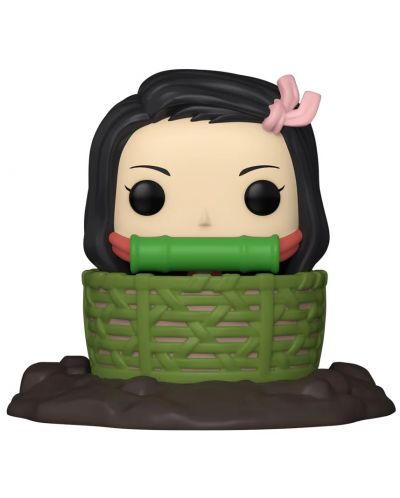 Figurină Funko POP! Deluxe: Demon Slayer - Nezuko Kamado in Basket (Special Edition) #1309 - 1