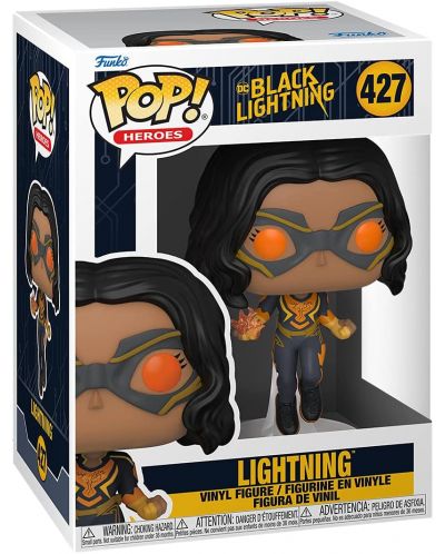 Figurina Funko POP! DC Comics: Black Lightning - Lightning #427 - 2