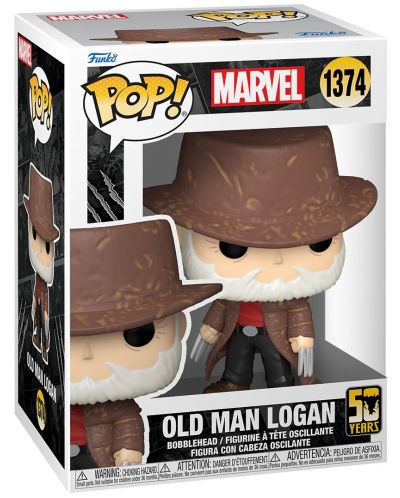 Figurină Funko POP! Marvel: X-Men - Old Man Logan (Wolverine 50th Anniversary) #1374 - 2