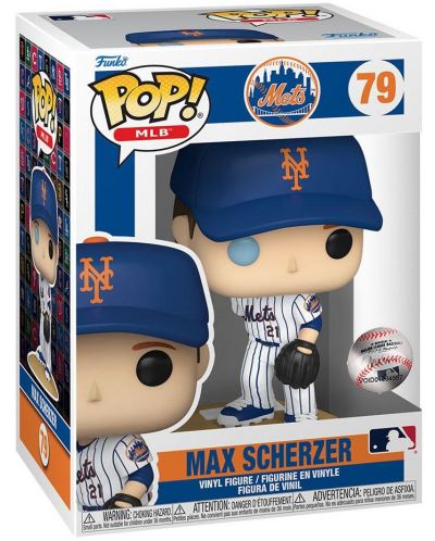 Figurina Funko POP! Sports: Baseball - Max Scherzer (New York Mets) #79 - 2