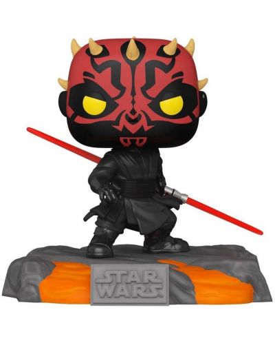 Figurina Funko POP! Deluxe: Star Wars - Darth Maul (Red Saber Series) (Glows in the Dark) (Special Edition) #520 - 1