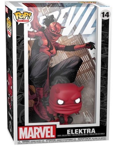 Figurină Funko POP! Comic Covers: Daredevil - Elektra #14 - 2