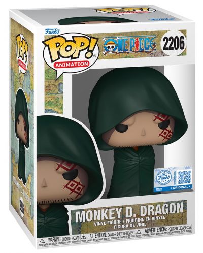 Figurină Funko POP! Animation: One Piece - Monkey D. Dragon