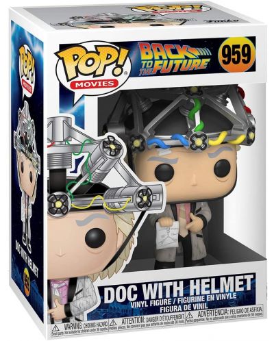 Figurina Funko POP! Movies: Back to the Future - Doc with Helmet - 2