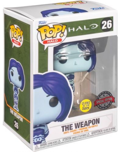 Figurina Funko POP! Games: Halo - The Weapon (Glows in the Dark) (Special Edition) #26 - 2
