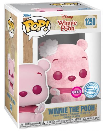 Figurină Funko POP! Disney: Winnie the Pooh (Flocked) (Special Edition) #1250 - 2