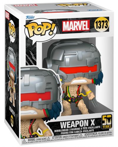 Figurină Funko POP! Marvel: Wolverine - Weapon X (Wolverine 50th Anniversary) #1373  - 2