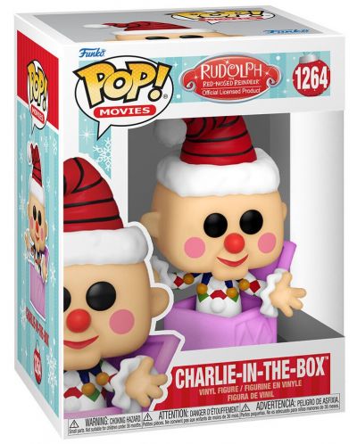 Figura Funko POP! Movies: Rudolph - Charlie in the Box #1264 - 2