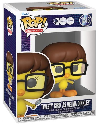 Figurina Funko POP! Animation: Warner Bros 100th Anniversary - Tweety as Velma Dinkley #1243 - 2