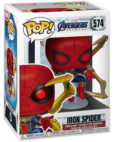 Figurina Funko POP! Marvel: Avengers - Iron Spider with Nano Gauntlet #574 - 2