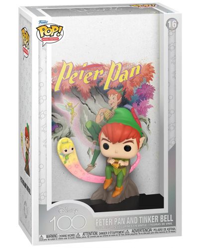 Figurină Funko POP! Movie Posters: Disney's 100th - Peter Pan and Tinker Bell #16 - 2