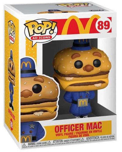 Figurina Funko POP! Ad Icons: McDonald's - Officer Big Mac #89 - 2