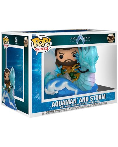 Figura Funko POP! Rides: Aquaman and the Lost Kingdom - Aquaman and Storm #295 - 2