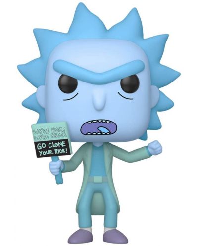 Figurina Funko POP! Animation: Rick & Morty - Hologram Rick Clone #659 - 1