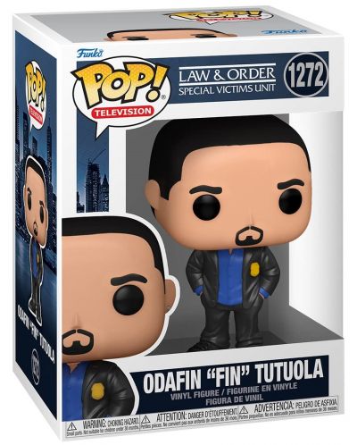 Figurină Funko POP! Television: Law & Order - Odafin "Fin" Tutuola (Special Victims Unit) #1272 - 2