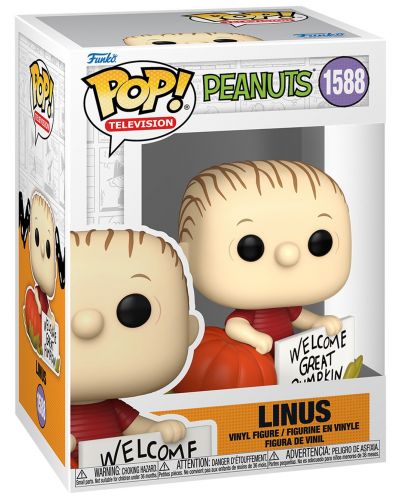 Figurină Funko POP! Television: Peanuts - Linus #1588 - 2