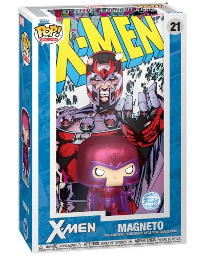 Figurină Funko POP! Comic Covers: X-Men - Magneto (Special Edition) #21 - 2