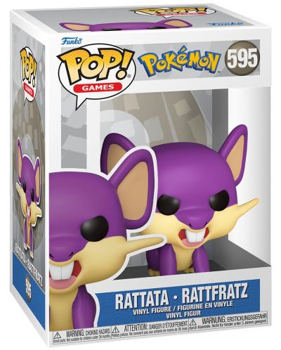 Figurină Funko POP! Games: Pokemon - Rattata #595 - 2
