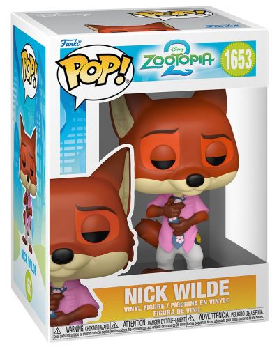 Figurină Funko POP! Disney: Zootopia 2 - Nick Wilde #1653 | Ozone.ro