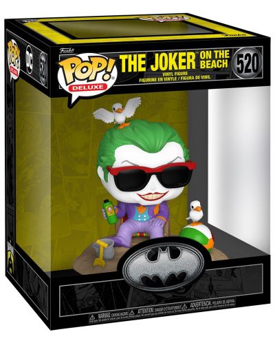 Figurină Funko POP! Deluxe: Batman - The Joker on the Beach #520 - 2