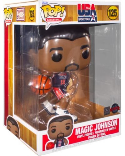 Figura Funko POP! Sports: Basketball - Magic Johnson (USA Basketball) (Special Edition) #125, 25 cm - 2