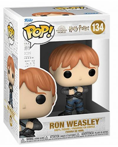 Figurina Funko POP! Movies: Harry Potter - Ron Weasley #134	 - 2