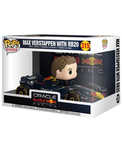 Figurină Funko POP! Rides: Red Bull - Verstappen with RB20 #315