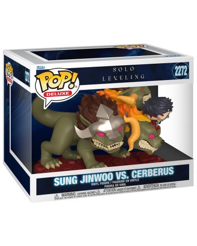 Figurină Funko POP! Deluxe: Solo Leveling - Sung Jinwoo vs