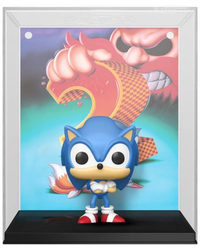 Figurina Funko POP! Game Cover: Sonic The Hedgehog 2 - Sonic (Special Edition) #01 - 1