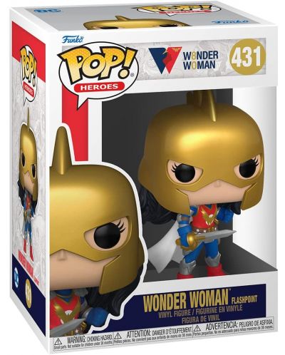 Figurina Funko POP! DC Comics: Wonder Woman - Wonder Woman (Flashpoint) #431 - 2