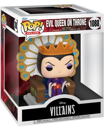Figurina Funko POP! Disney: Villains - Evil Queen on Throne - 2