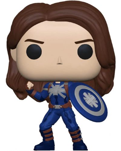 Figurina Funko POP! Marvel: What If…? - Captain Carter (Stealth Suit) #968 - 1