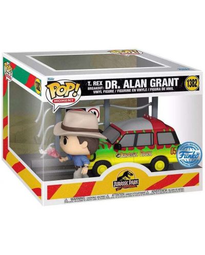Figurină Funko POP! Moments: Jurassic Park 30th - Doctor Alan Grant (Special Edition) #1382 - 2