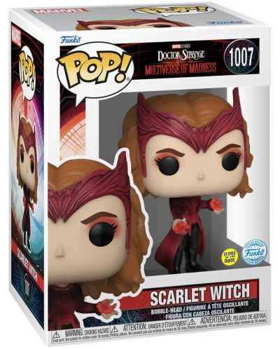 Figurină Funko POP! Marvel: Doctor Strange - Scarlet Witch (Multiverse of Madness) (Glows in the Dark) (Special Edition) #1007 - 2
