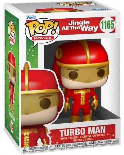 Figurina Funko POP! Movies: Jingle All The Way - Turbo Man #1165	 - 2