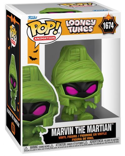 Figurină Funko POP! Animation: Looney Tunes - Halloween Marvin the Martian #1674 - 2