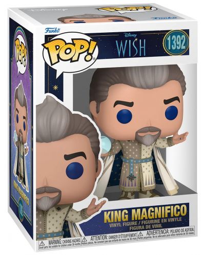Figura  Funko POP! Disney: Wish - King Magnifico #1392 - 2